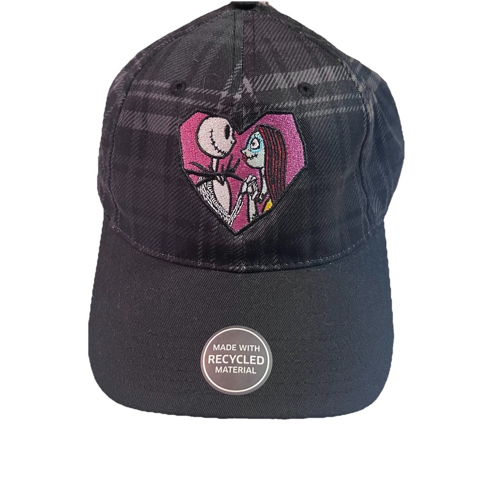 Bioworld Nightmare Before‎ Christmas Heart Adjustable Hat EUC